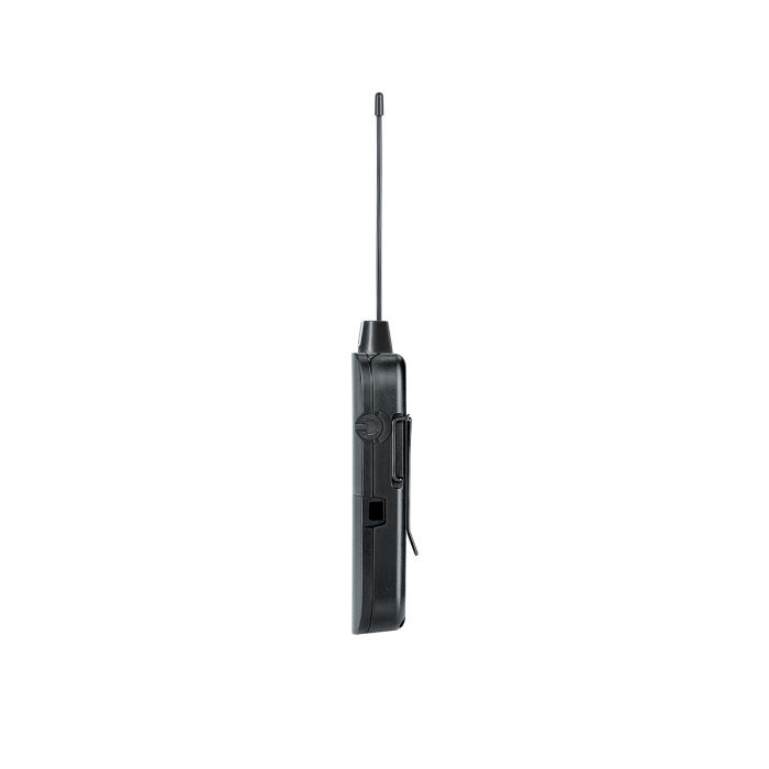 Side View of Shure P3R Wireless IEM Bodypack Receiver