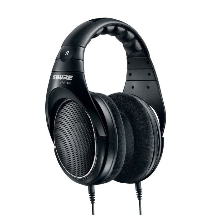 Shure SRH1440 Open Back Headphones Angled Front View