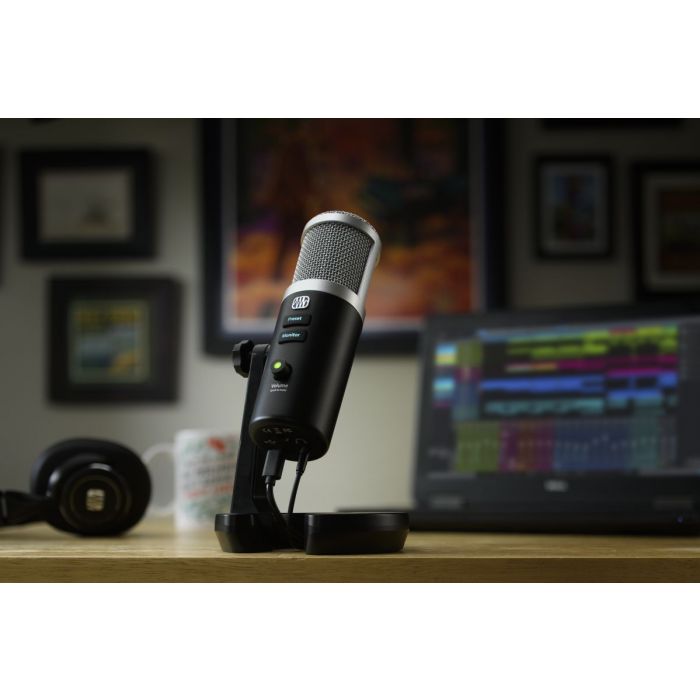 Presonus Revelator USB Microphone In The Home Office