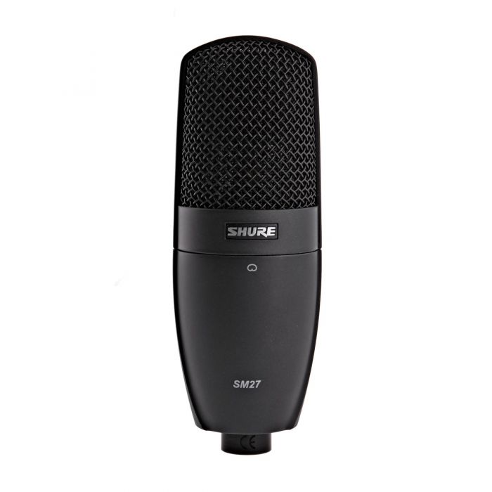 Shure SM27-LC Large Diaphragm Condenser Microphone Front View