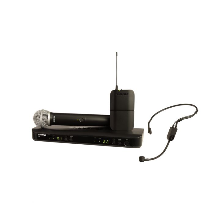 Shure BLX1288UK-P31 Dual Headset and Handheld Wireless Mic System