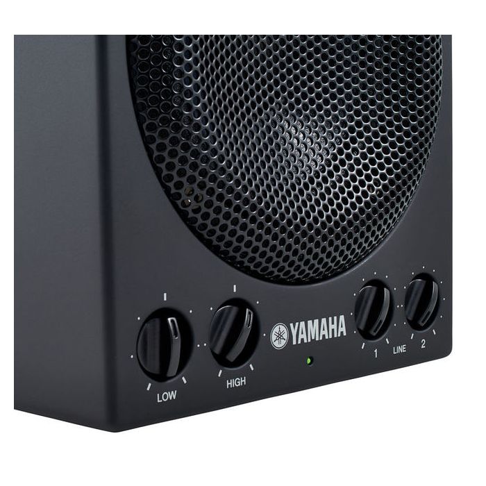 Yamaha MSP3 Powered Monitor Speaker controls