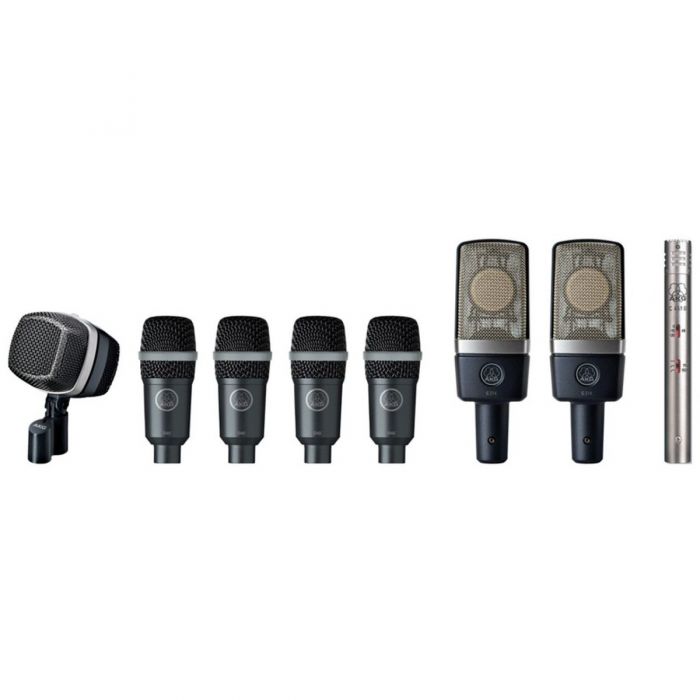 AKG Premium Drum Microphone Set  Roster
