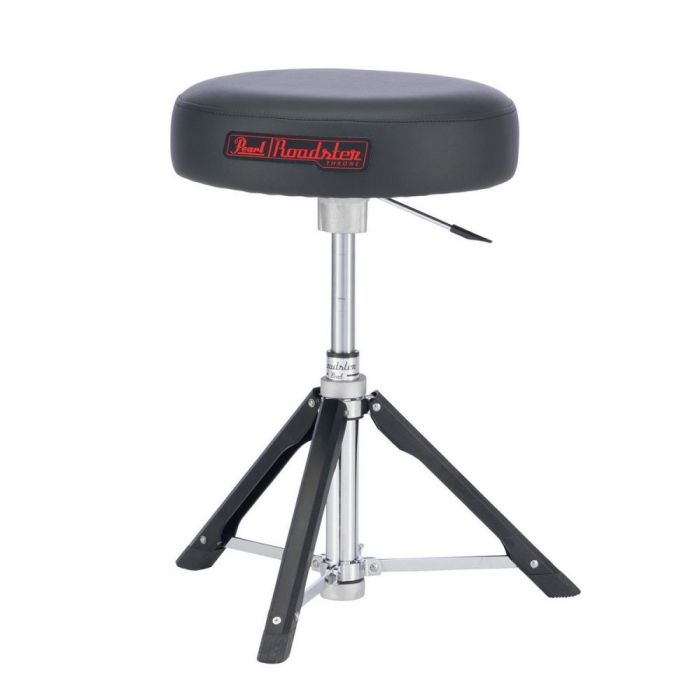 Full view of a Pearl Roadster D-1500RGL Round Drum Throne