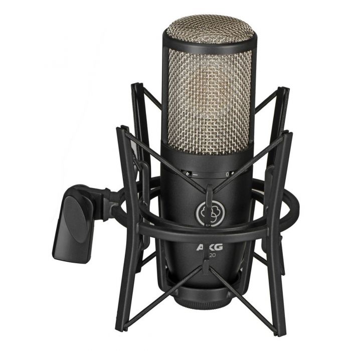 AKG P220 Large Diaphragm Condenser Microphone mount