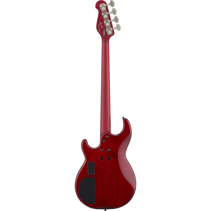 Full rear view of a Hand Signed Yamaha Peter Hook Signature BB Bass Guitar