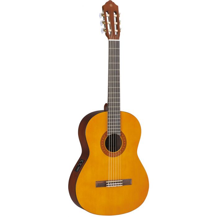 Overview of the Yamaha CX40II Electro Classical Guitar Natural