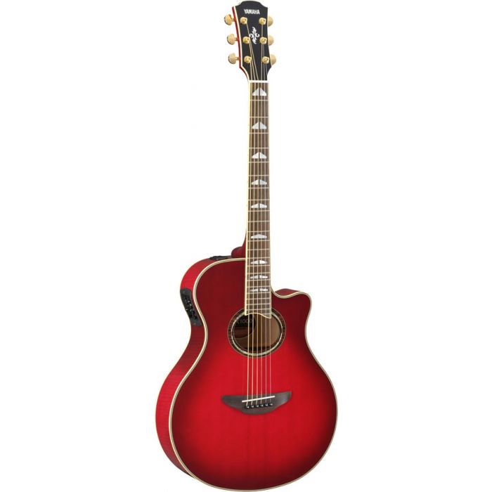 Overview of the Yamaha APX1000 Electro SRT Acoustic Crimson Red Burst 