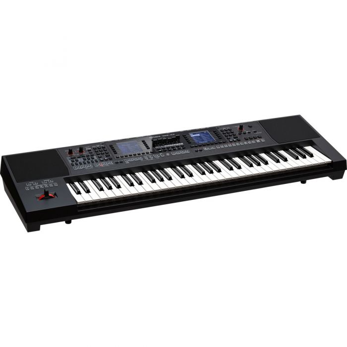 Roland E-A7 Expandable Arranger Keyboard Front Angle