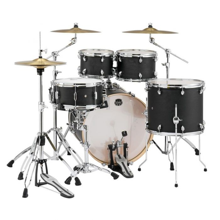 Mapex Mars Special Edition 5 Piece Shell Pack in Midnight Black Back