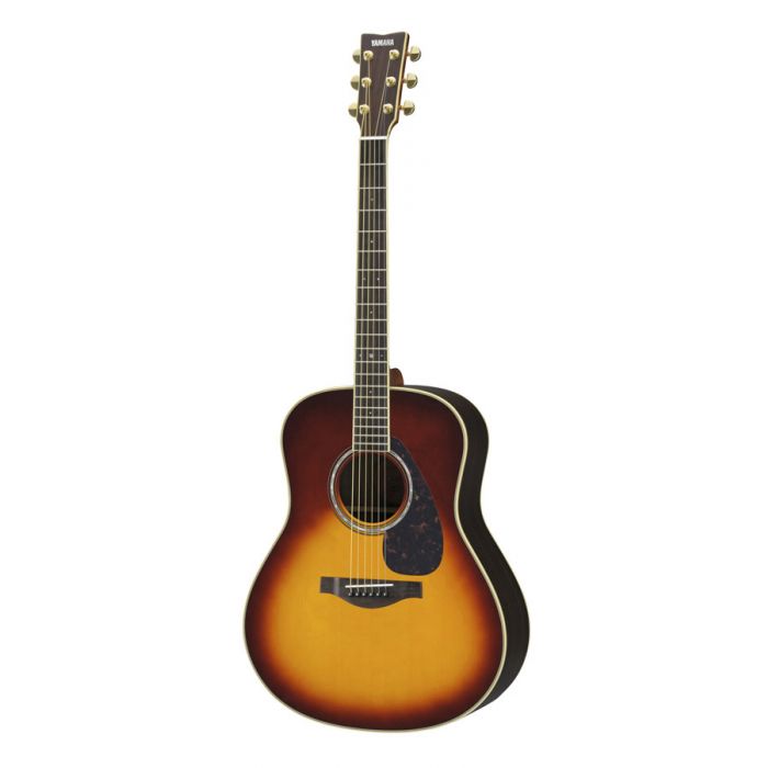Overview of the Yamaha LL6ARE Electro Acoustic Guitar Brown Sunburst