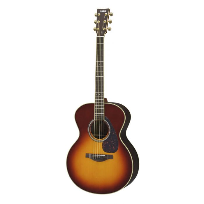 Overview of the Yamaha LJ6ARE Electro Acoustic Brown Sunburst