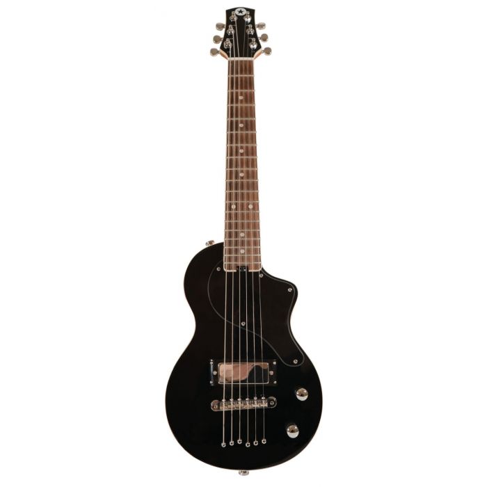 Carry-On by Blackstar Travel Guitar Black front view
