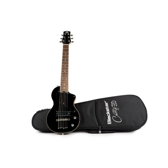 Carry-On by Blackstar Travel Guitar Black with carry bag