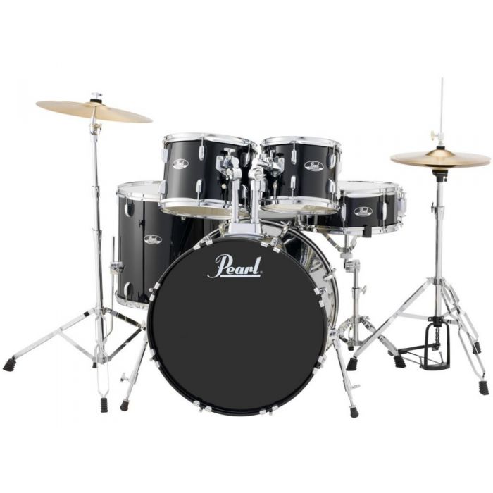 Pearl Roadshow 5-Pc Jnr Drum Kit Black Side
