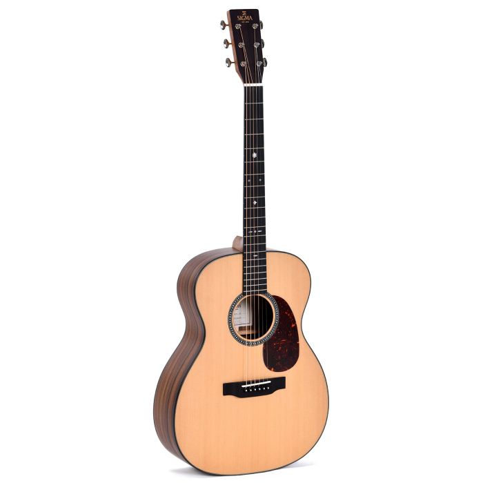 Sigma Crossroad Series S000P-10E All Solid Electro Acoustic 1, front view