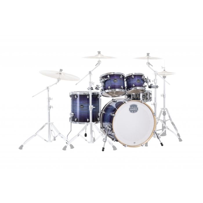 Mapex Armory 5-Piece 22" Rock Fusion Shell Pack, Night Sky Burst front