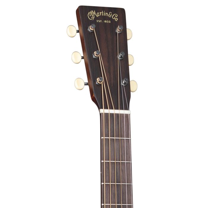 Martin 000 16 Streetmaster Acoustic Guitar Satin 4, headstock closeup