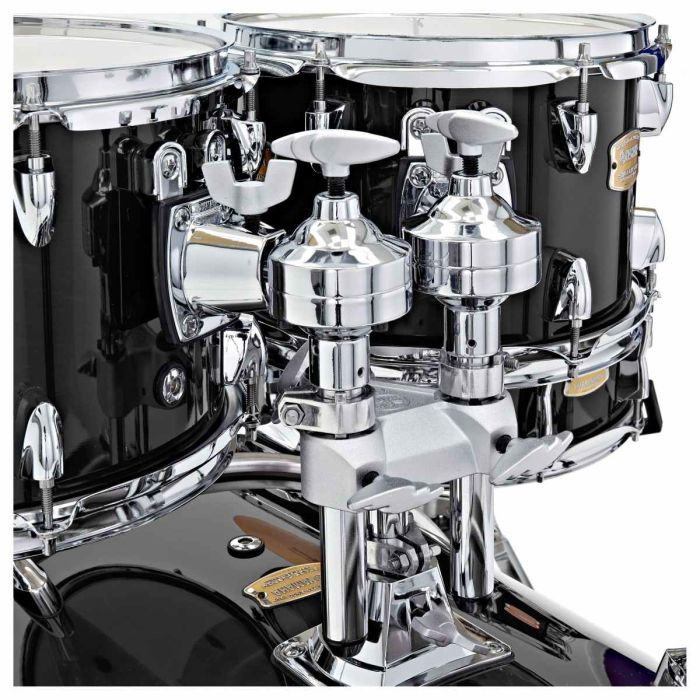Yamaha Stage Custom 20" Drum Kit w/Hardware Pack, Raven Black toms