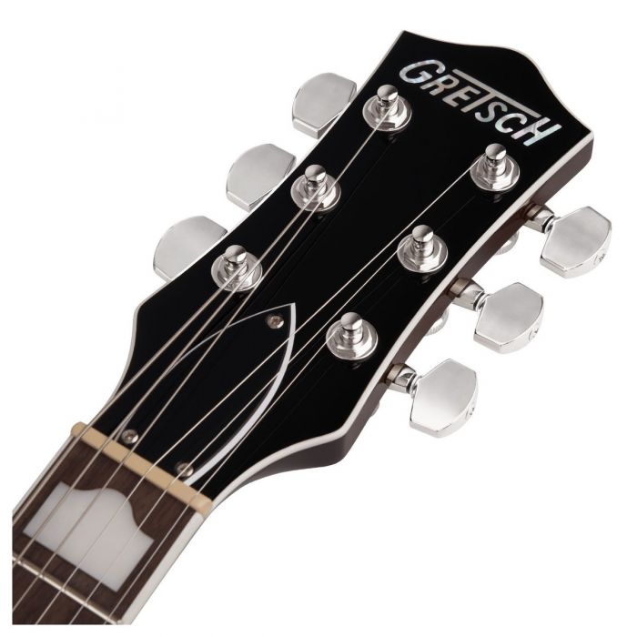 Gretsch G6128T Players Ed Jet DS Ivory Headstock