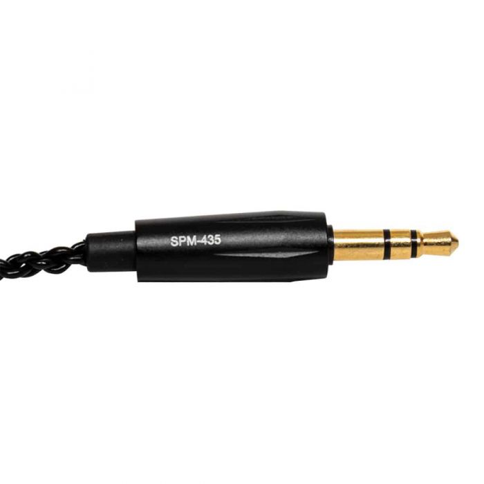 3.5mm plug on Stagg SPM-435 4 Driver In-Ear Stage Monitor Black