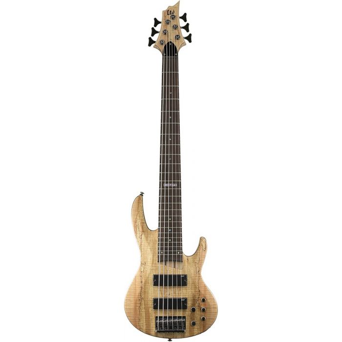 ESP B-206SM 6 String Electric Bass in Natural Satin Front
