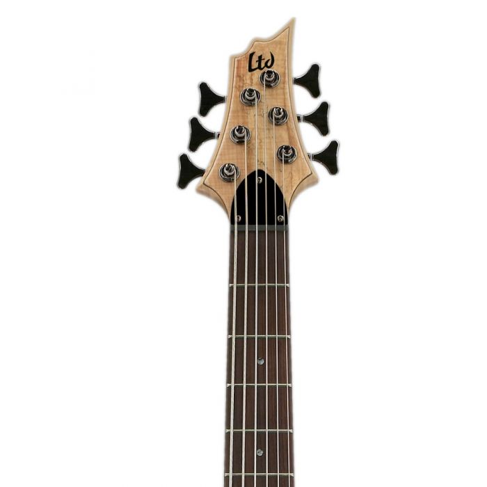 ESP B-206SM 6 String Electric Bass in Natural Satin Headstock