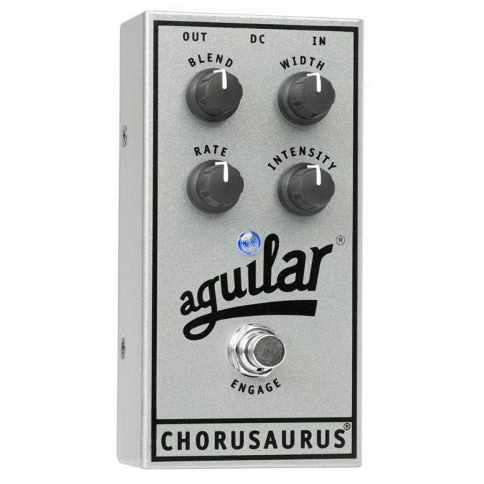 Top-down view of a Aguilar Chorusaurus Anniversary Edition Bass Chorus