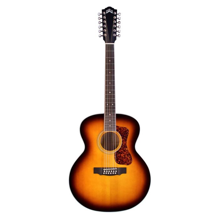 Overview of the Guild F-2512E Deluxe Westerly 12-String Electro-Acoustic Antique Sunburst