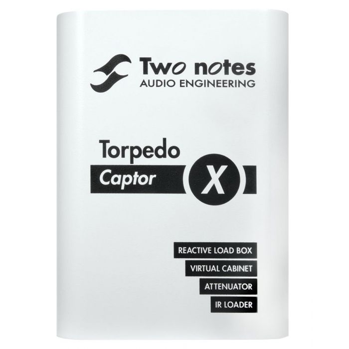 Two Notes Torpedo Captor X 16 Ohms Reactive Loadbox top-down view