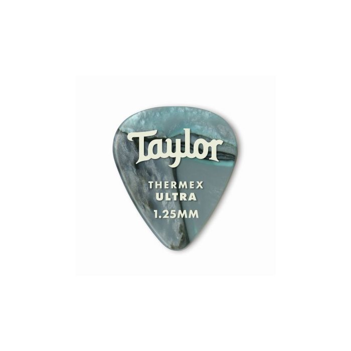 Taylor Darktone 351 Guitar Picks Abalone 1.25mm 6-Pack