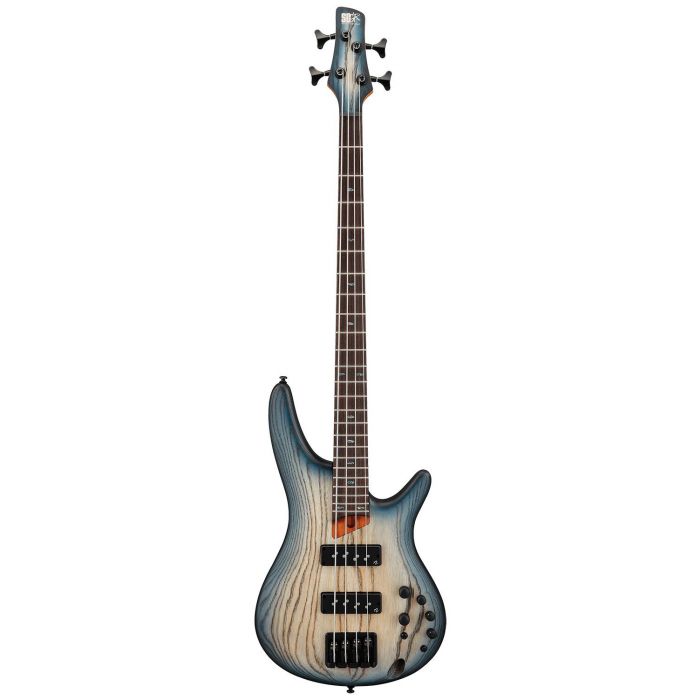 Ibanez SR600E-CTF SR Bass 4-String Electric Bass Guitar, Cosmic Blue Starburst Flat