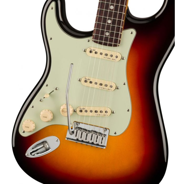 Fender USA Ultra Strat LH RW Ultraburst Detail