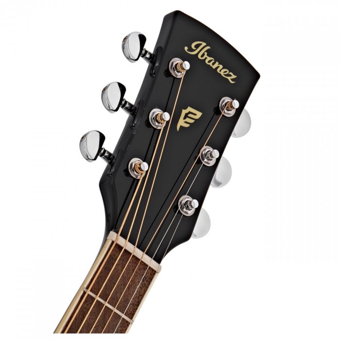 Ibanez PF15ECE Electro-Acoustic Guitar Black Headstock