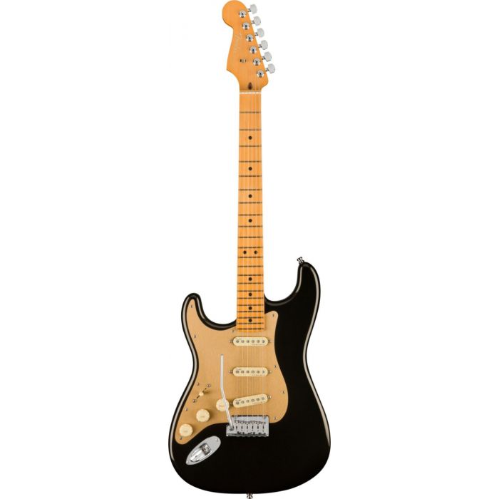 Overview of the Fender American Ultra Stratocaster Left-Hand MN, Texas Tea