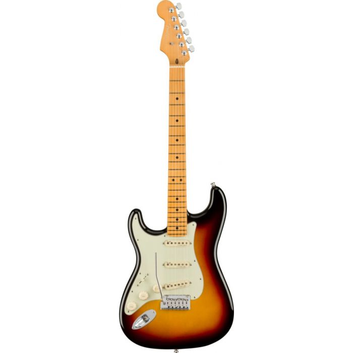 Overview of the Fender American Ultra Stratocaster Left-Hand MN Ultraburst