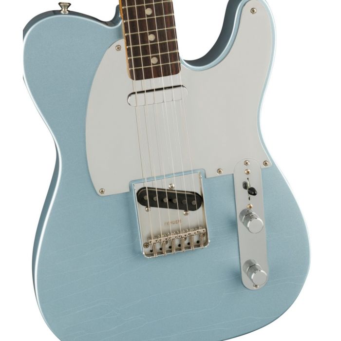 Fender Chrissie Hynde Tele, Ice Blue Met Detail