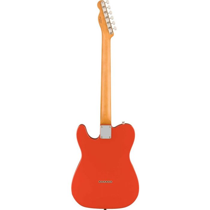Back view of the Fender Noventa Telecaster MN Fiesta Red