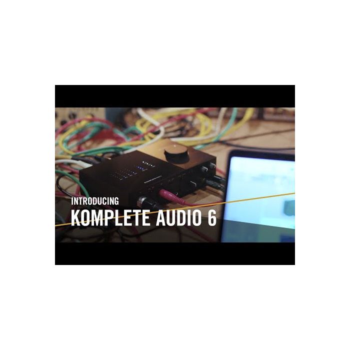 Komplete Audio 6 MK2 Usb audio interface Native instruments