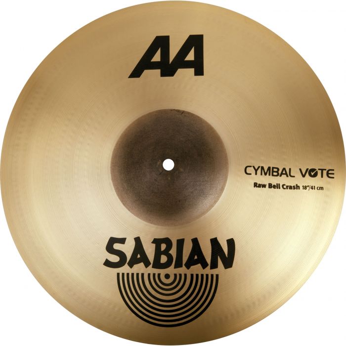 Sabian AA 18" Raw Bell Crash Cymbal