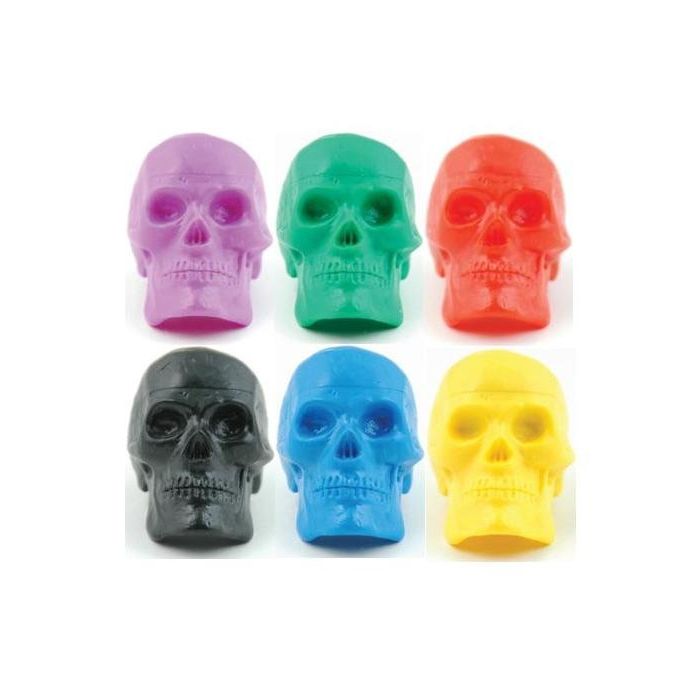 Bead Brain Skull Shaker Assorted Colours
