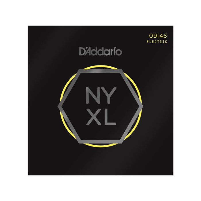 D'Addario NYXL0946 Strings, Super Light Top / Regular Bottom, 9-46