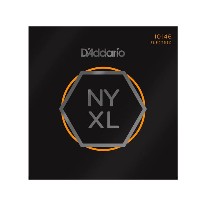 D'Addario NYXL1046 Electric Guitar Strings, Regular Light, 10-46
