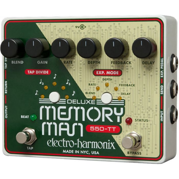 Electro Harmonix Deluxe Memory Man 550 Tap Tempo