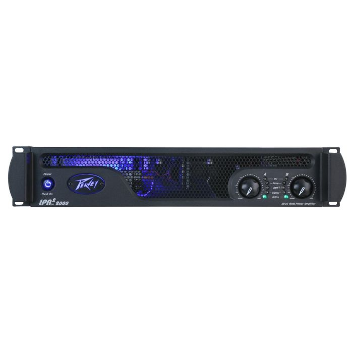 Peavey IPR2 2000 PA Power Amplifier Front View