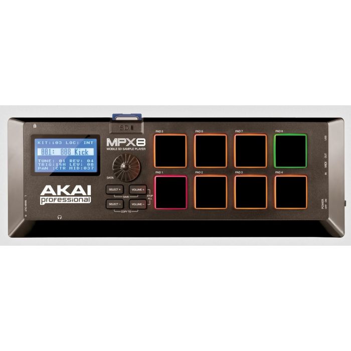 Akai MPX8 Sampler and MIDI Controller