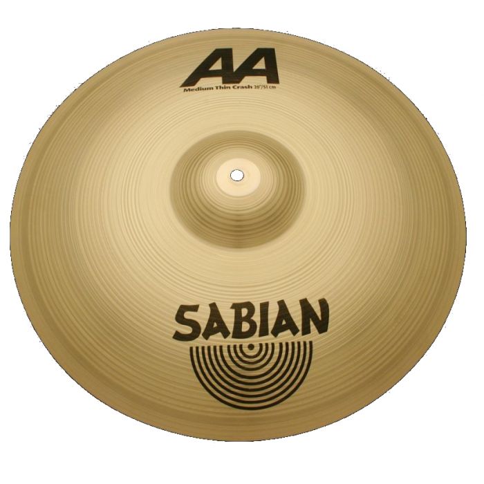 Sabian AA 16" Medium Thin Natural Crash Cymbal