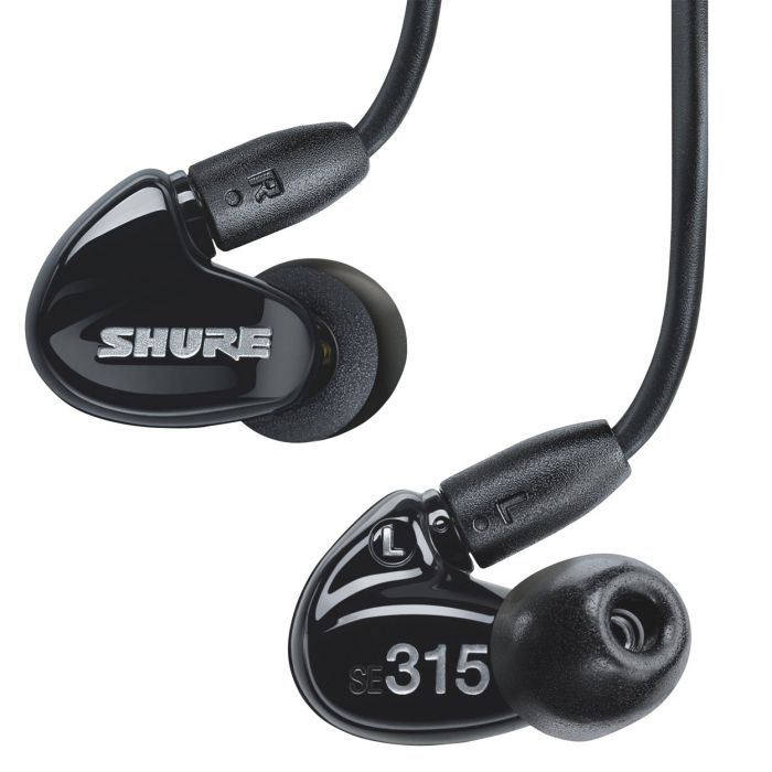 Shure SE315 In Ear Headphones - Black
