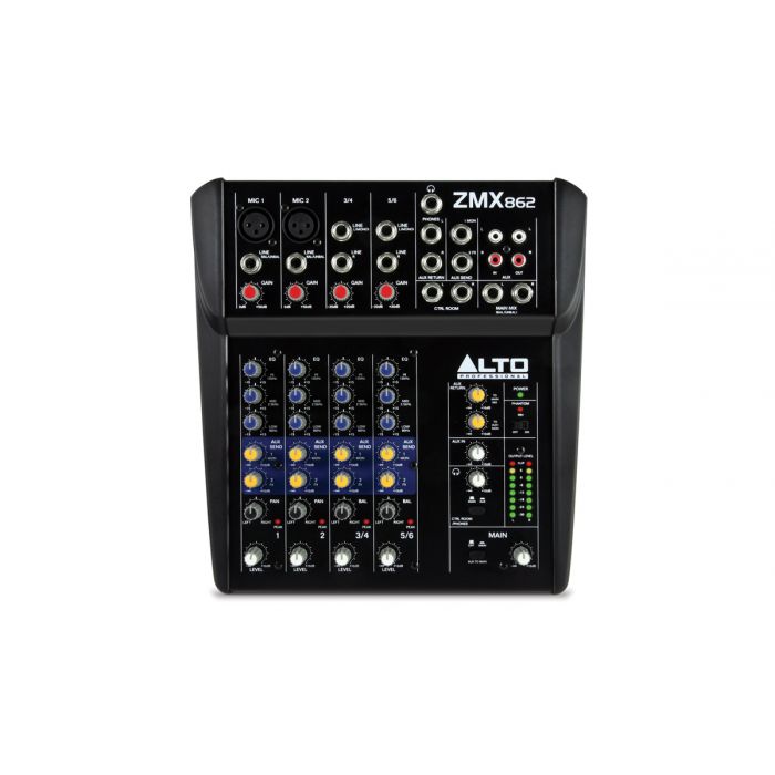 Alto Zephyr ZMX862 6 Channel Mixing Desk