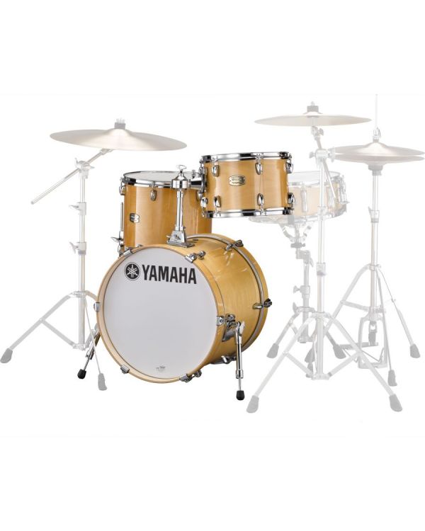 Yamaha Stage Custom Bop 3-Piece 18" Shell Pack, Natural Wood
